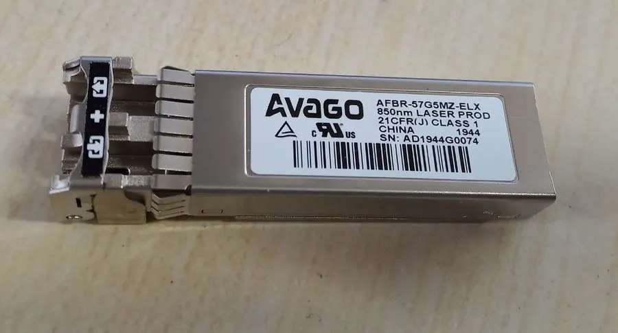 Трансивер Avago AFBR-57G5MZ-ELX 32G SR SFP28 850nm LC MMF Transceiver