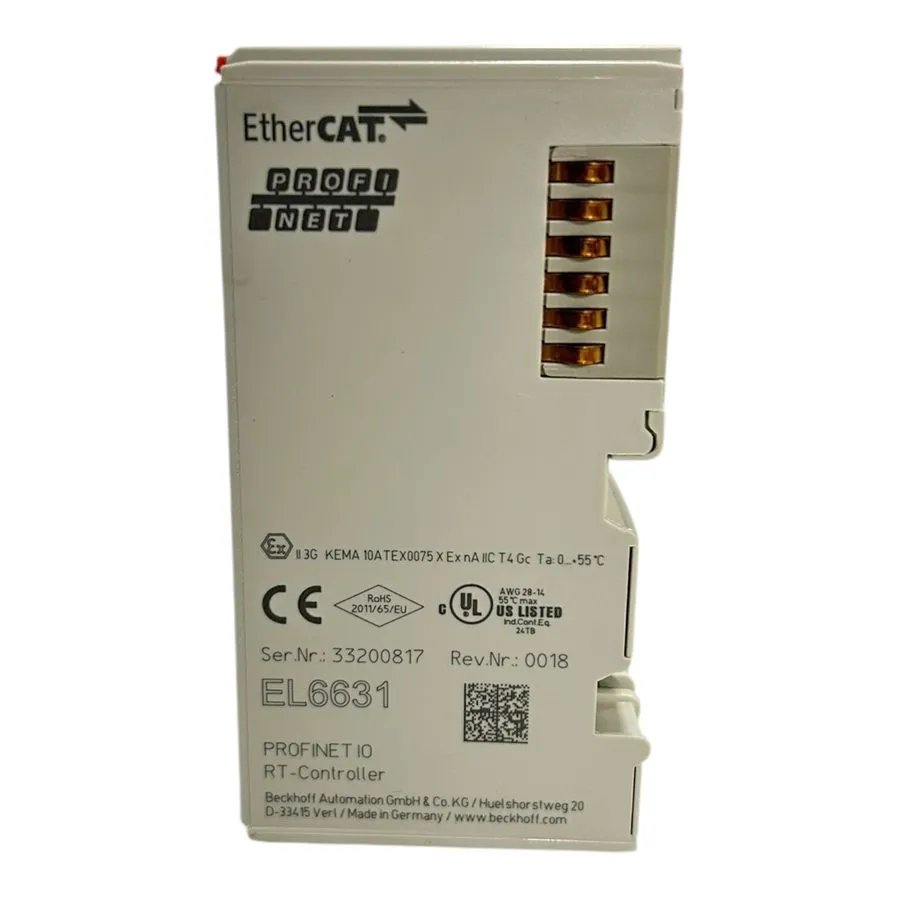 Модуль ввода-вывода Beckhoff EL6631 Communication EtherCAT Terminal