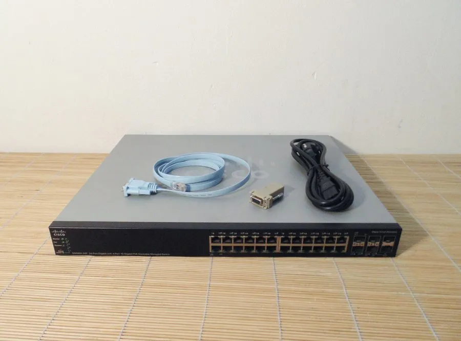 Коммутатор Cisco SG500X-24P-K9 24-Port Gigabit PoE 375W 4x10G Managed Ethernet S