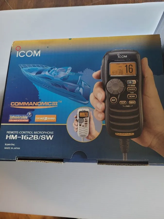 Выносной микрофон Icom IC-M604A DSC VHF Radio with Detachable Microphone & remot — фото лота 1