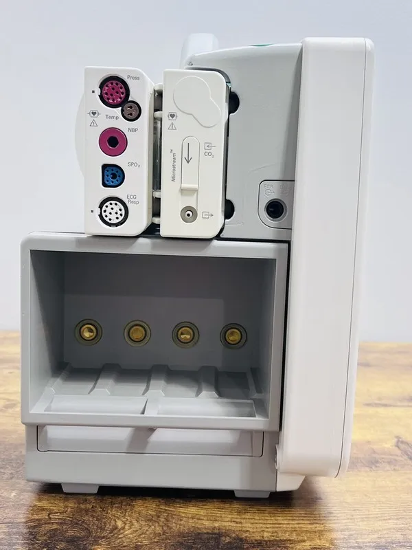 Электрокардиограф Philips IntelliVue MP50 w/ M3015A & M3001A Co2, Spo2, ECG, NIB — фото лота 2