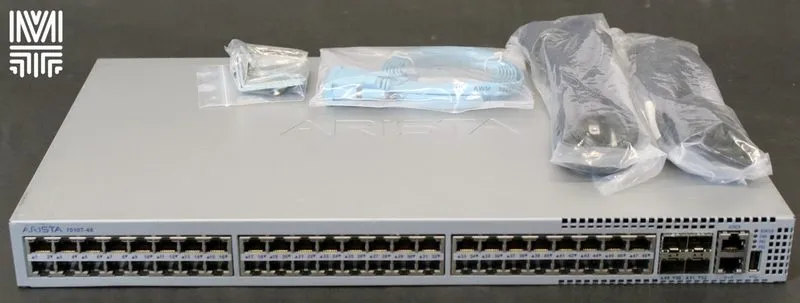 Коммутатор Arista DCS-7010T-48-F 48 port 10/100/1000 and 4 port 10GbE Switch