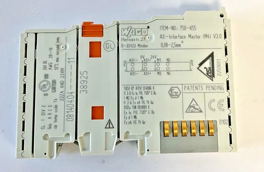 Модуль ввода-вывода WAGO 750-655 OUTPUT MODULE 8 CHANNEL 24VDC