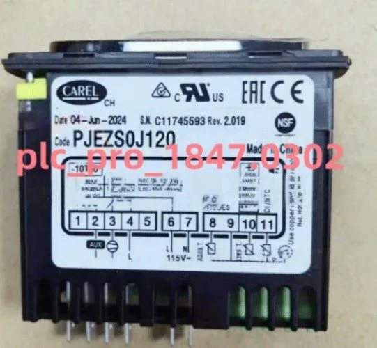 Термостат CAREL PJEZS0J120 Digital Temperature Thermostat Controller NTC Probes