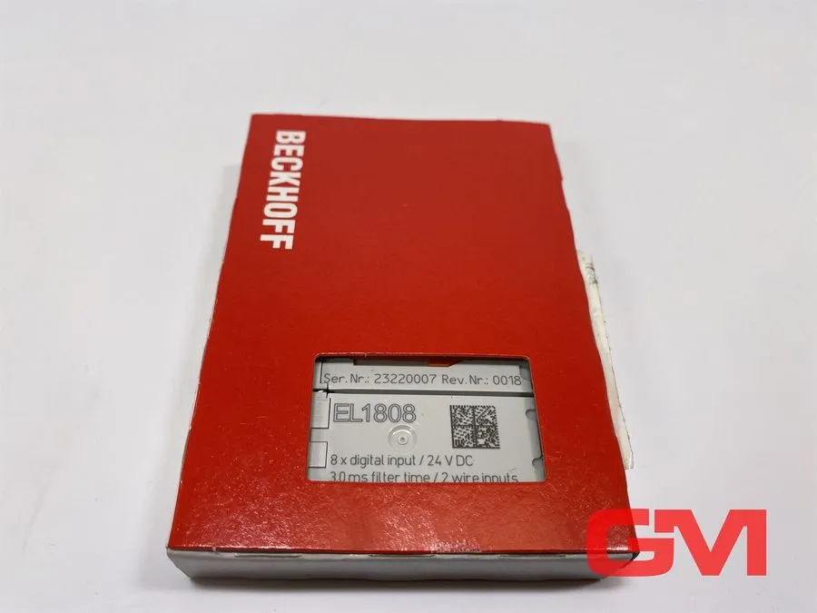 Модуль ввода-вывода EL1808 Beckhoff EtherCAT Digital Input Terminal, 24VDC, 8DI,
