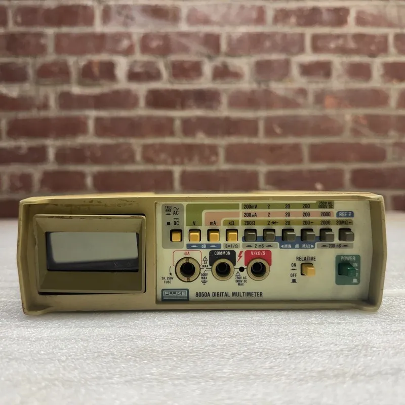 Мультиметр Fluke 8050A True RMS Digital Multimeter Benchtop Meter POWER ON T8B5 — фото лота 1