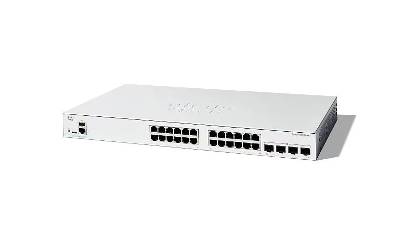 Коммутатор Cisco C1300-24T-4G CATALYST 1300 24-PORT GE 4X1G SFP — фото лота 1