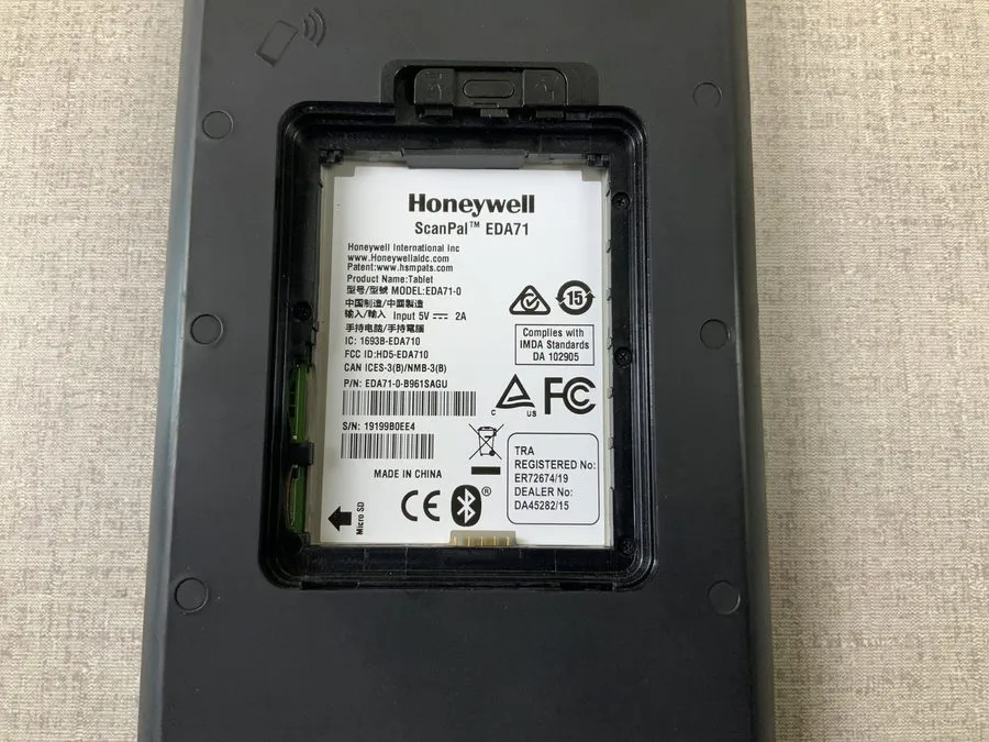 Сканер штрих-кода Honeywell EDA71-0-B961SAGU Rugged Mobile Computer / Barcode Sc — фото лота 1