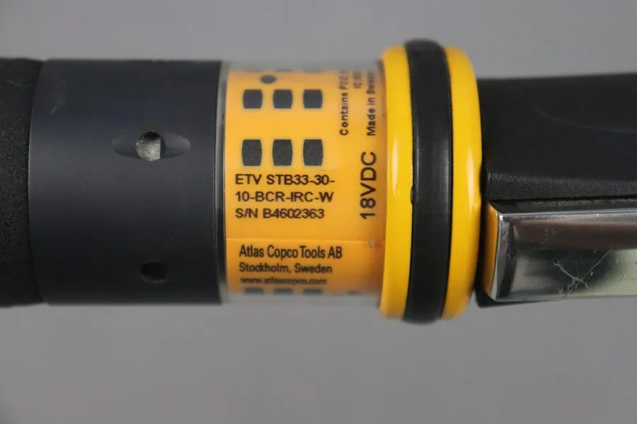 Сканер штрих-кода Atlas Copco ETV Stb33-30-10-bcr-irc-w Elektro-Winkelschrauber  — фото лота 1