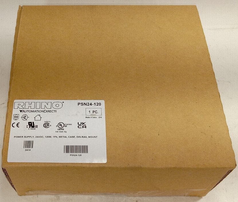 Блок питания RHINO PRO PSN24-120 24VDC 5A 120W DIN Rail Power Supply 120/240VAC