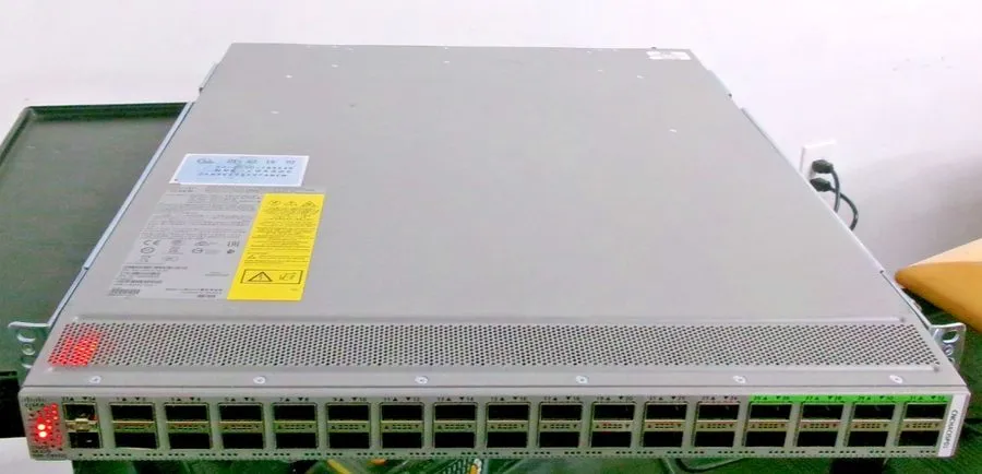 Коммутатор CISCO NEXUS N9K-C9332C 32 PORT ETHERNET SWITCH