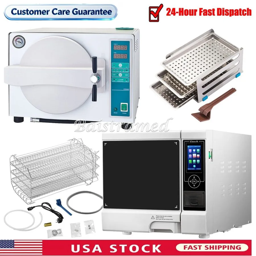 Стерилизатор 18L/22L Dental Autoclave Steam Sterilizer/Medical Class B Steriliza