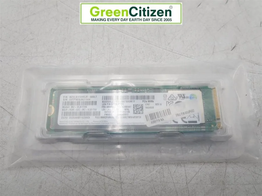 SSD-накопитель Samsung PM981 MZVLB1T0HALR PCIe Gen3 x4 1TB 2280 NVMe SSD