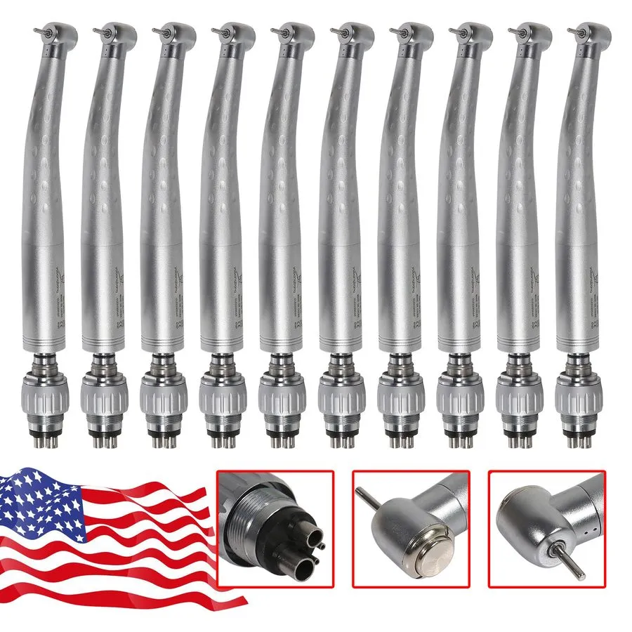 Стоматологический наконечник 1- Dental High Speed Handpiece + 4 Hole Quick Coupl