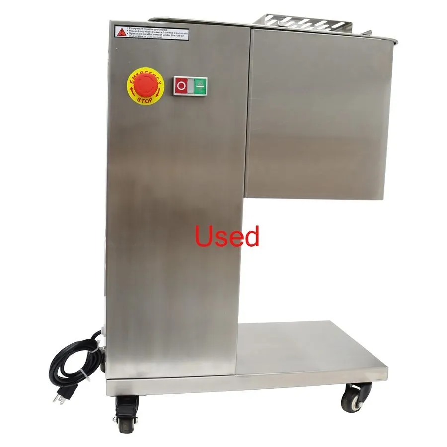 Слайсер 110V QE 500kg/h Commercial Meat Slicer with 5mm Blade Meat Cutting Machi