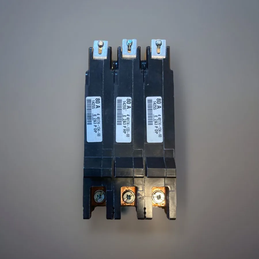 Автоматический выключатель Square D EDB34080 N 80A 480V 3 Poles Miniature Circui — фото лота 1