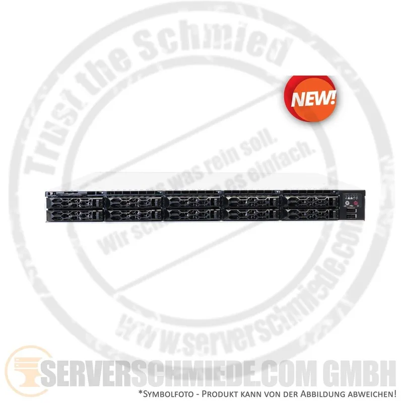 SSD-накопитель Supermicro CSE-LB16TS H12 19" 1U 10x SAS NVMe AMD EPYC Gen2 Gen3