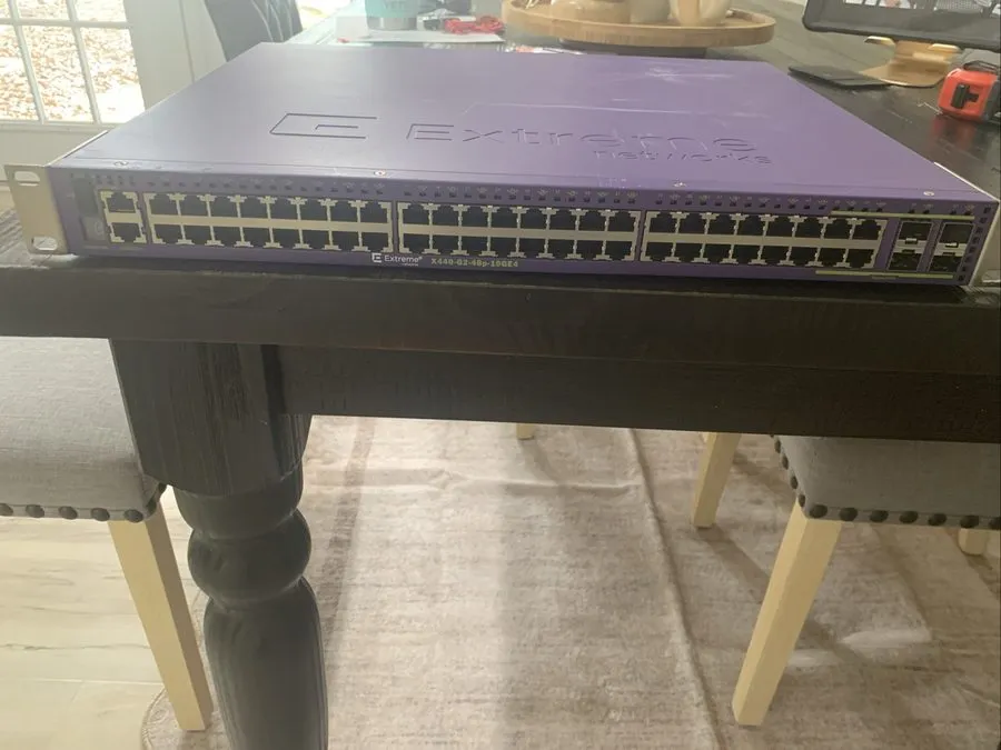 Коммутатор Extreme X440-G2-48P-10GE4 16535 48-Port x 1GE PoE 4 Combo 1G/10G SFP  — фото лота 1