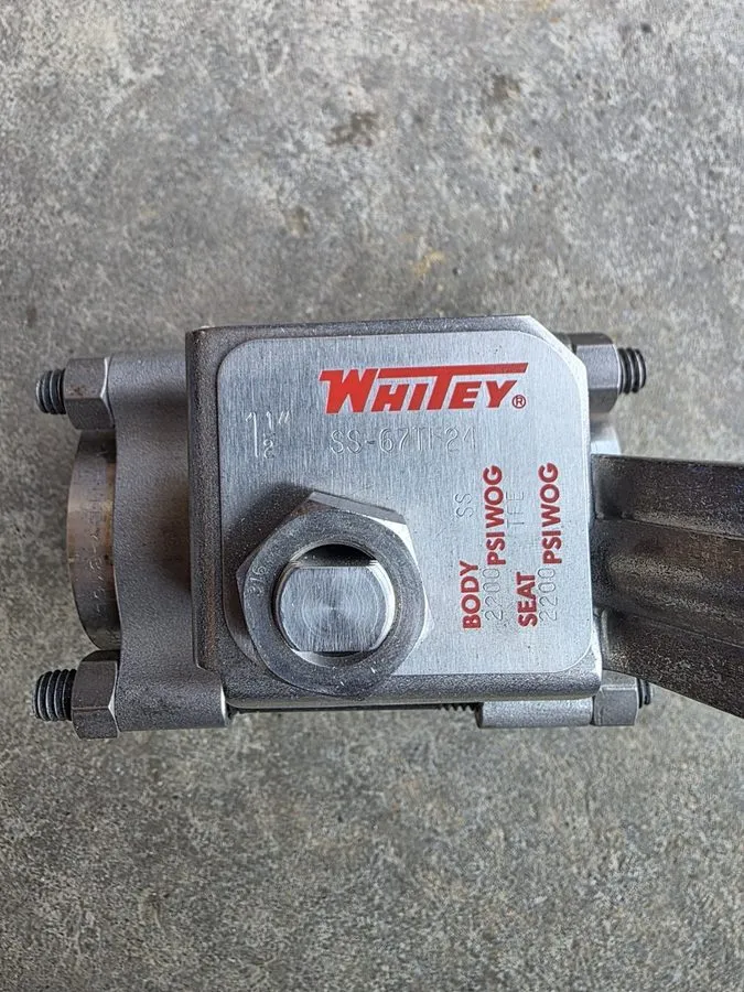 Клапан Swagelok SS-67TF24 Stainless Steel 3-Piece 60 Series Ball Valve FNSP — фото лота 1