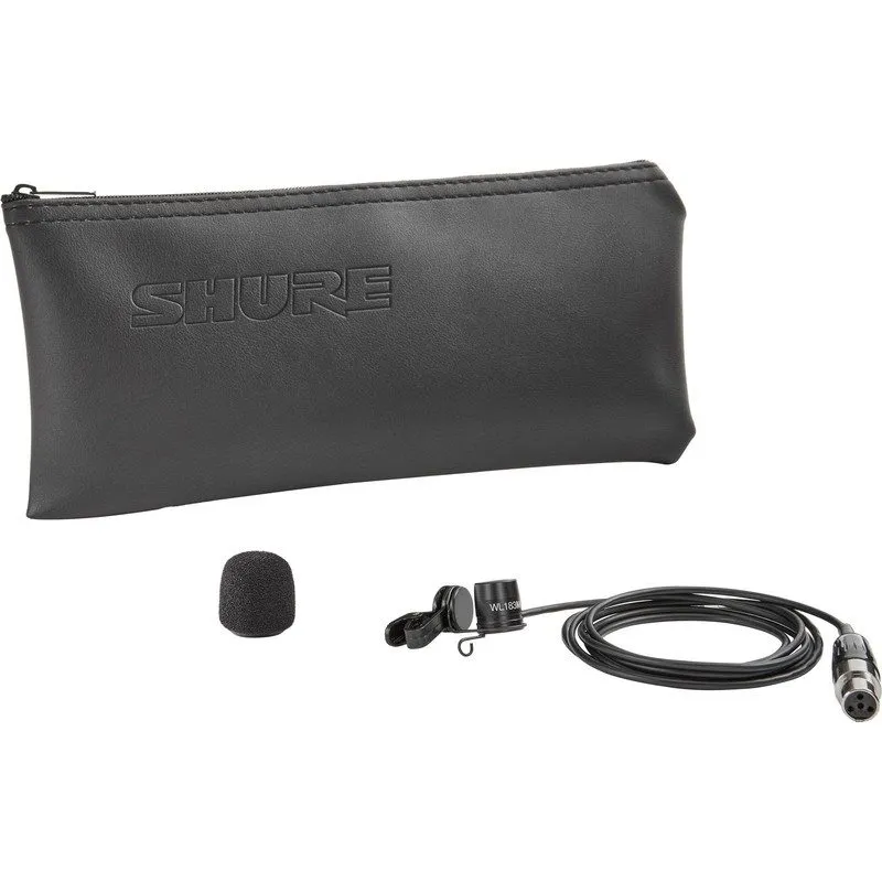 Микрофон Shure WL183m Omnidirectional Lavalier Microphone with TA4F Connector Bl