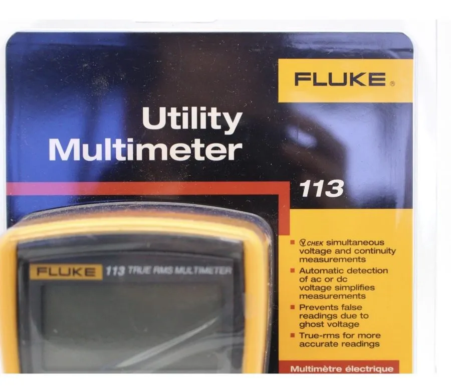 Мультиметр Fluke 113 Utility True RMS Digital Multimeter — фото лота 2