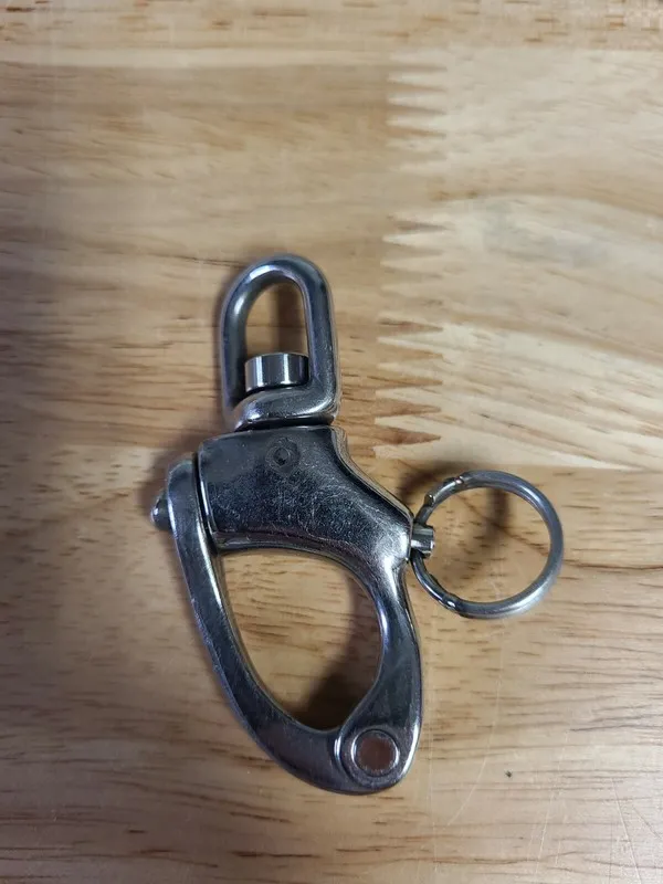 Такелажная скоба RONSTAN RF6120 Snap Shackle Large Bale 73mm 2 7/8" L Stainless 