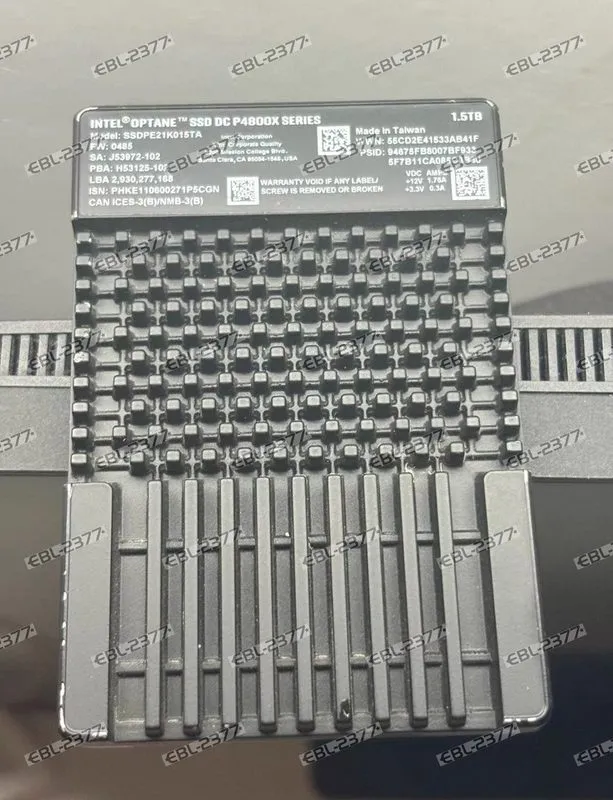 SSD-накопитель Intel Optane P4800x 1.5TB 2.5" 6Gb/s U.2 NVME PCIE SSDPE21K015TA  — фото лота 2