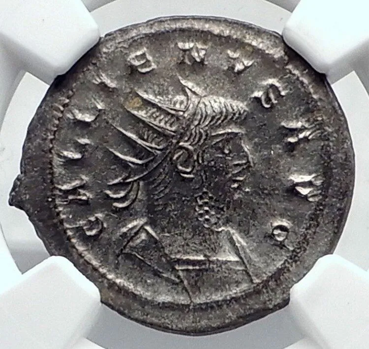 Оборудование видеонаблюдения GALLIENUS Authentic Ancient 267AD Antioch Roman Coi — фото лота 1