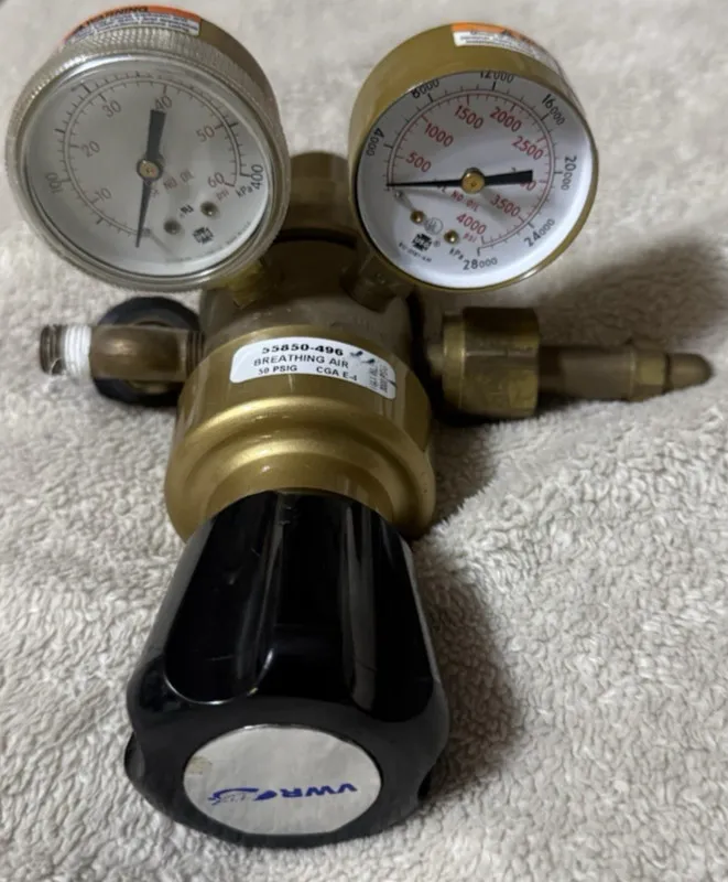 Трубопроводная арматура VWR 55850-496 Breathing Air Multistage Gas Regulator wit