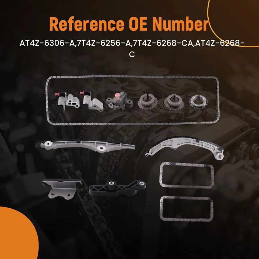 Комплект направляющих TIMING CHAIN GUIDE RAIL KIT для MAZDA CX-9 3.7L 2008-2010 — фото лота 1