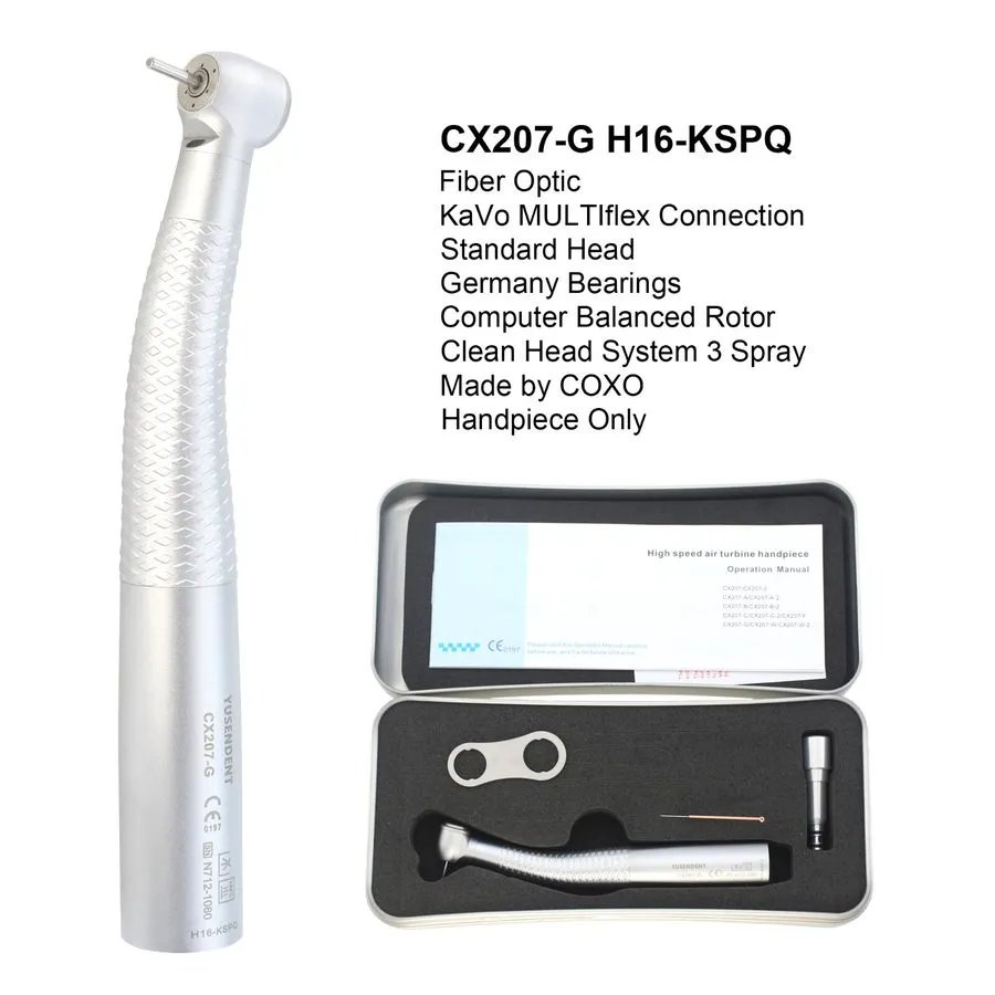 Стоматологический наконечник COXO Dental Handpiece Fiber Optic High Speed Turbin