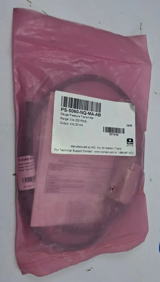 Датчик давления Honeywell PS-5060-NQ-MA-AB Gauge Pressure Transmitter — фото лота 1