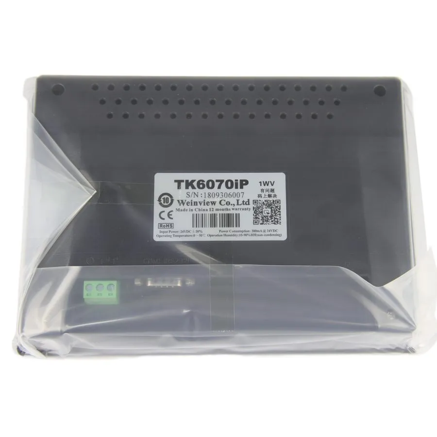 Панель оператора Weintek WEINVIEW TK6070IP 7" Touch Panel Screen Display HMI