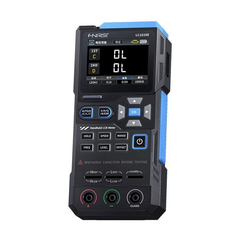 Тестер LC1020E 100kHz LCR Meter, 19,999 Counts Resistor Inductor Capacitor Teste