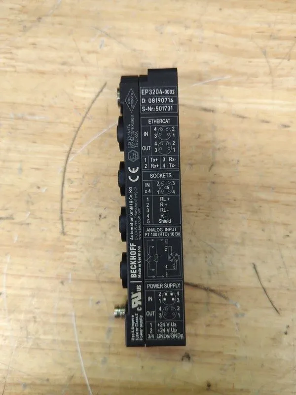 IIoT-устройство EP3204-0002 BECKHOFF EtherCAT terminal box Shipping
