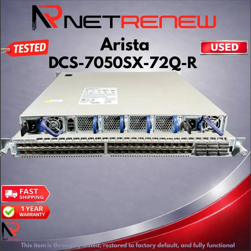 Трансивер Arista DCS-7050SX-72Q-R 48xSFP+ 6x40GbE QSFP+Lifetime