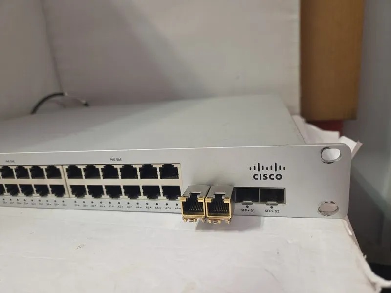 Коммутатор Cisco Meraki MS225-48FP-HW 48-Port PoE+ Gigabit Switch 740W 10G SFP+  — фото лота 2