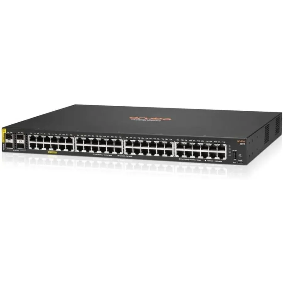 Коммутатор HPE Aruba 6000 48G 48-Port PoE+ Switch R8N85A 370W