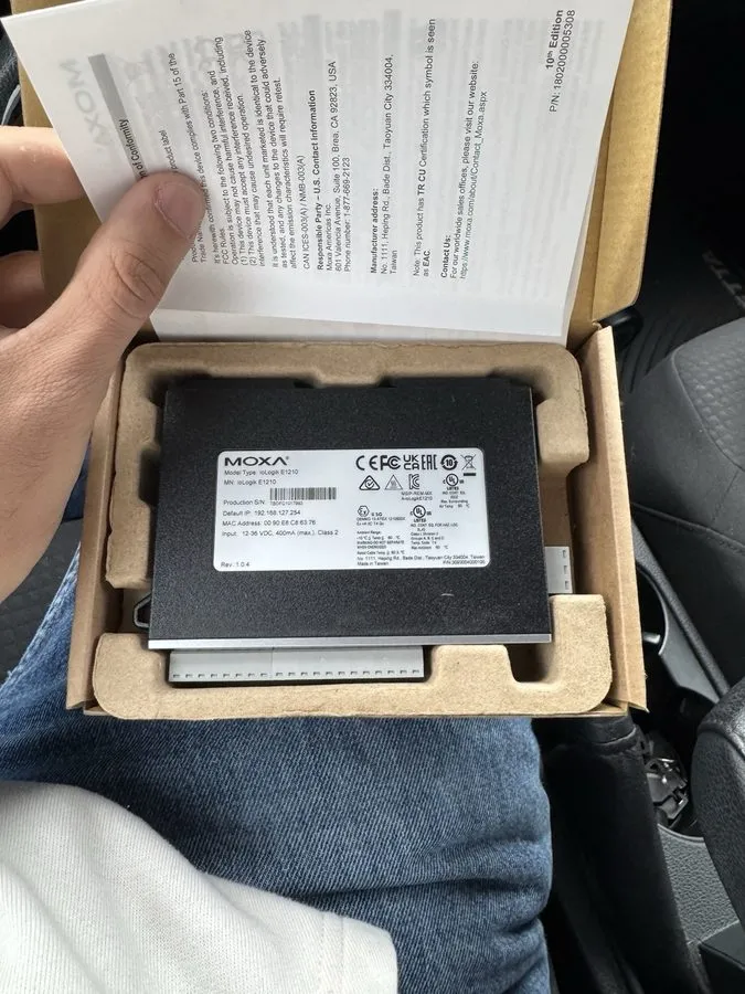 Moxa ioLogik E1210 Industrial Logic Analyzer
