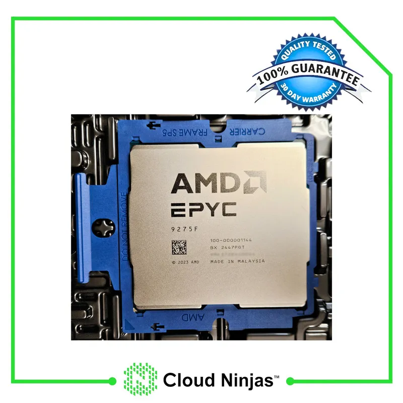 Сервер AMD EPYC 9275F 24-core 48-thread 4.1-4.5GHZ 320W 256MB server CPU process