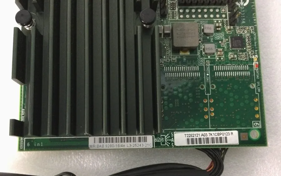 Контроллер LSI MegaRAID MR SAS 9280-16i4e 6GB/s SAS PCIe RAID Controller Card