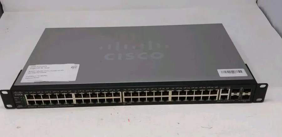 Коммутатор Cisco SG500-52 52-Port Gigabit PoE Stackable Managed Switch