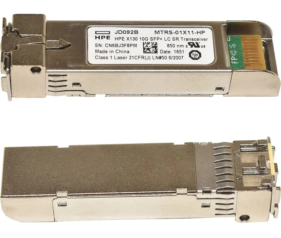 Трансивер HP GBIC X130 10G SFP+ 850nm 300m LC SR Transceiver JD092B