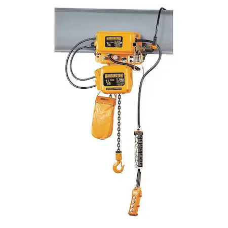 Таль Harrington Snerm003s-L-10 Electric Chain Hoist, 500 Lb, 10 Ft, Motorized