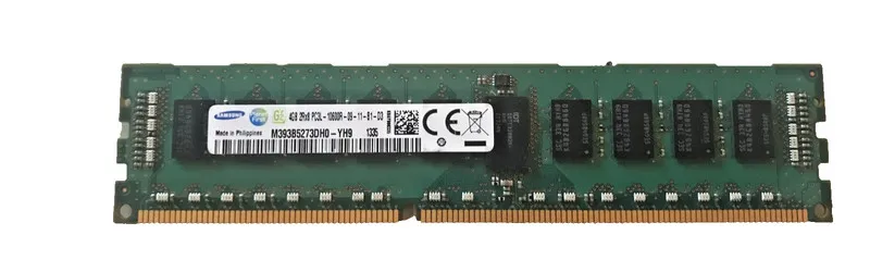 Модуль памяти M393B5273DH0-YH9 Samsung 4GB 2RX8 PC3L-10600R DDR3 ECC RDIMM RAM