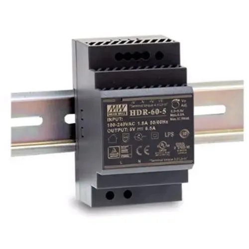 Блок питания Mean Well HDR-30-12 24W 12VDC 2A DIN Rail Switchmode Power Supply