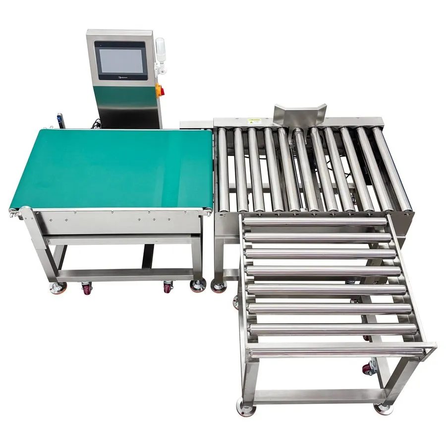 Конвейер Automatic Inline Checkweigher Weighing Conveyor with Pusher Rejection A