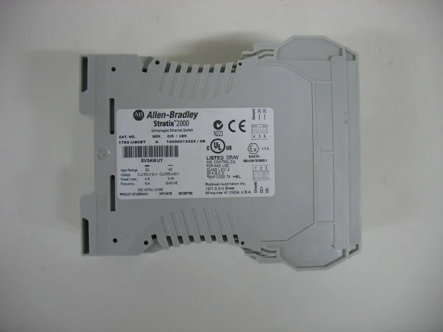 Коммутатор Allen-Bradley 1783-US08T Series A Stratix 2000 8-Port Ethernet Switch