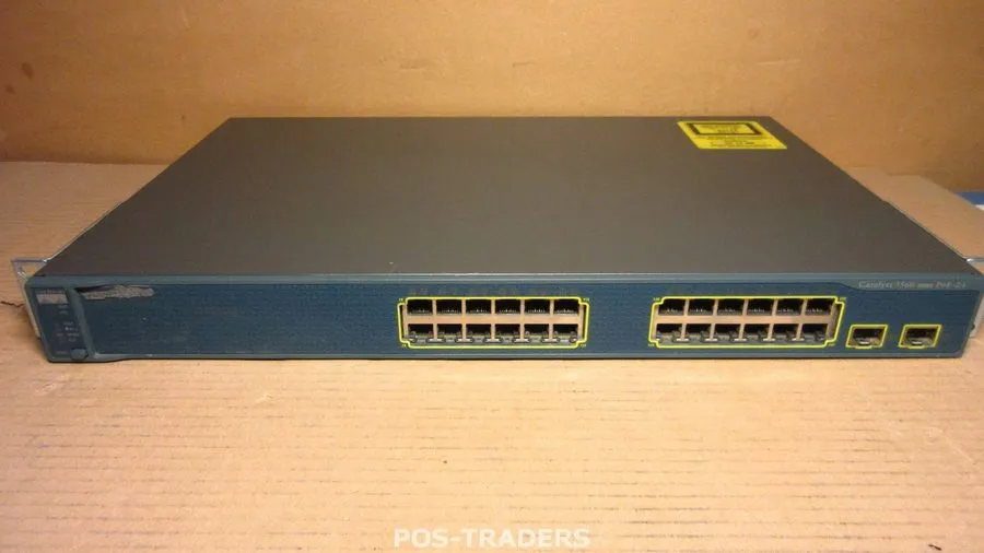 Коммутатор Cisco Catalyst WS-C3560-24PS-S 24-Port 10/100 POE Fast Ethernet Switc