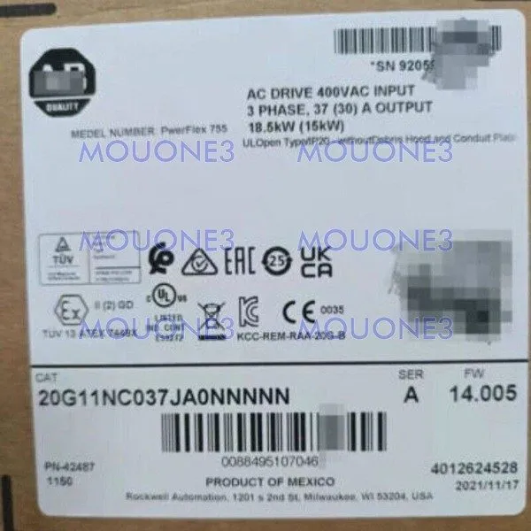 Частотный преобразователь 20G11NC037JA0NNNNN